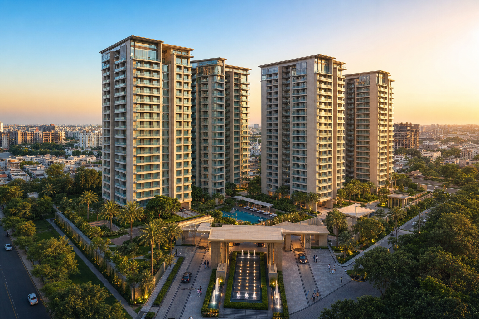 Surat luxury apartments